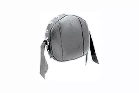 MustangBracket Style Sissy Bar Pad -Studded with Conchos (6 inches tall)