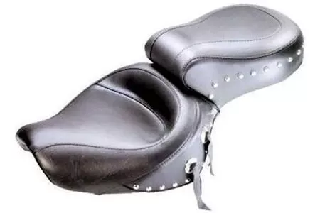 MustangOne-Piece Seat for 1100 Sabre, Spirit, Shadow & ACE/ACE Tourer Models (Click for Fitment Years) -Wide Vintage
