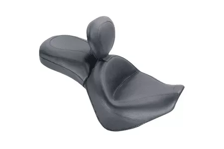 MustangOne-Piece Wide Touring Seat with Driver Backrestfor Sabre/Stateline/Interstate 1300 '10-13 -Vintage