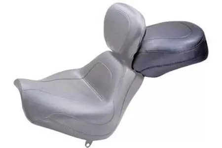 MustangRear Seat (for Solo w/Backrest)for Softail Deuce '00-07 -11.5 inches -Vintage