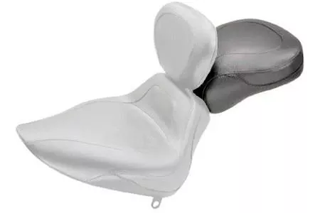 MustangSport Recessed Rear Seatfits SPORT Solo w/ Backrest for all Softails '00-06 WITH a 150mm Rear Tire -Studded