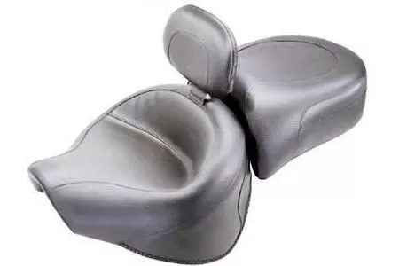 MustangTwo-Piece Wide Seat with Driver Backrestfor Raider '08-Up -Vintage