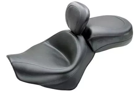 MustangTwo-Piece Wide Seat with Driver Backrestfor VT750 Shadow Aero '04-up -Vintage