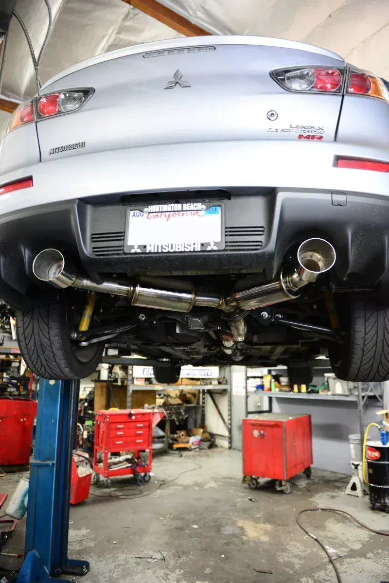 MXP SUS401 Comp RS Exhaust System fits 2008-2014 Mitsubishi Evolution 10