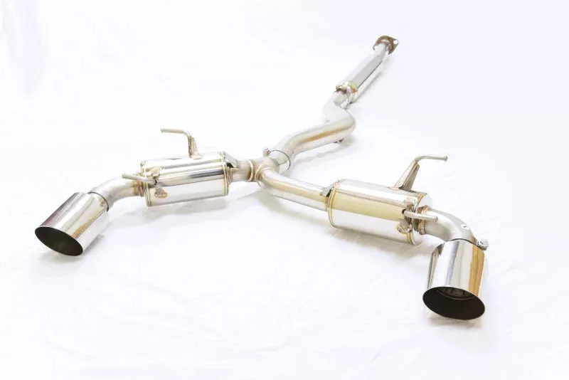 MXP SUS401 Comp RS Exhaust System with Polished Tips fits 2017+ Toyota 86