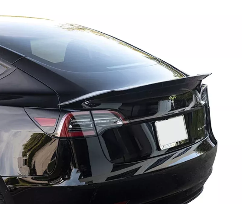 MXP T3-1 Wet Carbon Rear Spoiler fits 2017+ Tesla Model 3 T3-1