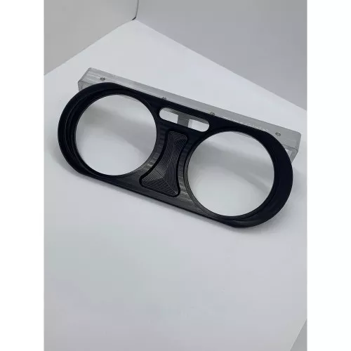 MyMachinist Radio Replacement and Gauge Relocation Kit for 1998-2013 Harley Road Glide