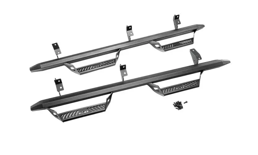 N-Fab PRO Step System – Wheel 2 Wheel – Tex. Black fits 2021-2025 Ford Bronco 2 Door