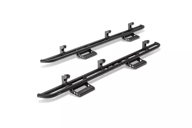 N-Fab RKR Step System – Tex. Black – 1.75in fits 2005-2023 Toyota Tacoma Double Cab