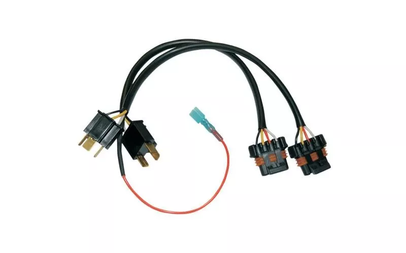 NAMZ Custom L.E.D. Headlamp Adapter Harness for Daymaker LED headlamps for '04-23 Harley Davidson FLTR; repl. OEM #69200533 -Each