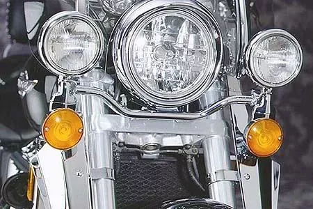 National Cycle Chrome Light Bar for Valkyrie GL1500C'97-03