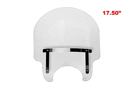 National Cycle Dakota 3.0 Windshield for Rebel 250 '85-87 & '96-09 -17.5 Inch, Slight Tint