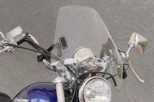 National Cycle Deflector Screen DXfor 1.25 inchHandlebars - Clear
