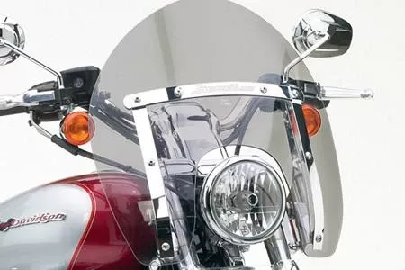 National Cycle SwitchBlade Windshield for FXWide Glide w/ 41mm Fork Tubes - Shorty, Tinted Style