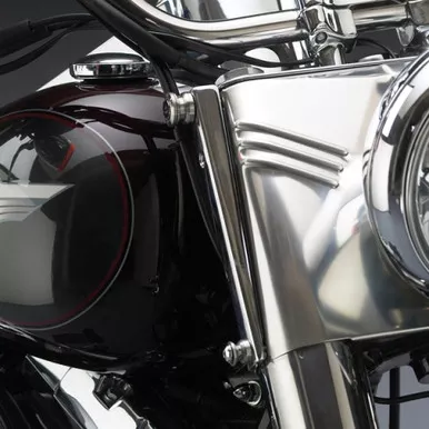 National Cycle Switchblade Windshield Mount Kit (Chrome) - KIT-Q341