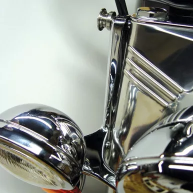 National Cycle Switchblade Windshield Mount Kit (Chrome) - KIT-Q342