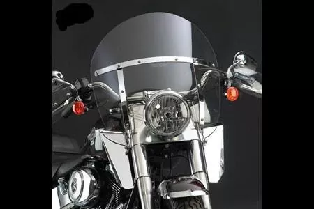 National Cycle SwitchBlade Windshield for V-Star1100 Custom'99-Up- Chopped Style, Clear