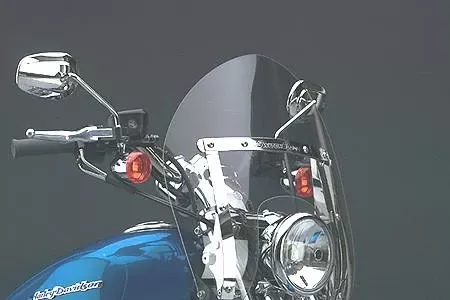 National Cycle SwitchBlade Windshield for XL Models w/ 39mm Fork Tubes -Shorty, Clear Style