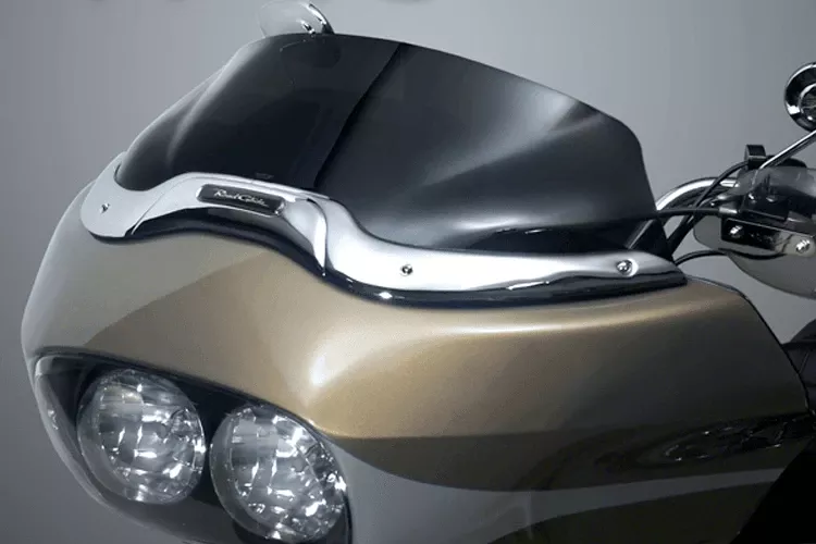 National Cycle Wave Windshield for '98-13 FLTR/X/U Road Glide Ultra Low, Dark Tint