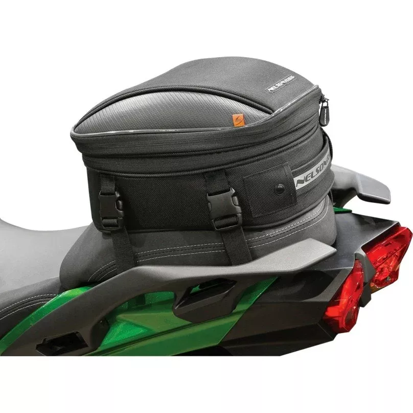 Nelson Rigg CL-1060-R Lite Commuter Strap On Motorcycle Tail / Seat Luggage Bag