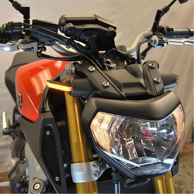 New Rage Cycles Yamaha FZ-09 14-16 LED Front Turn Signals