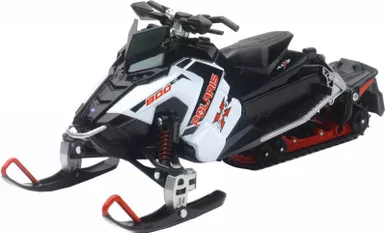 New-Ray Nr Polaris Snowmobile White Sw Itchback Pro-X 800 - 57783A