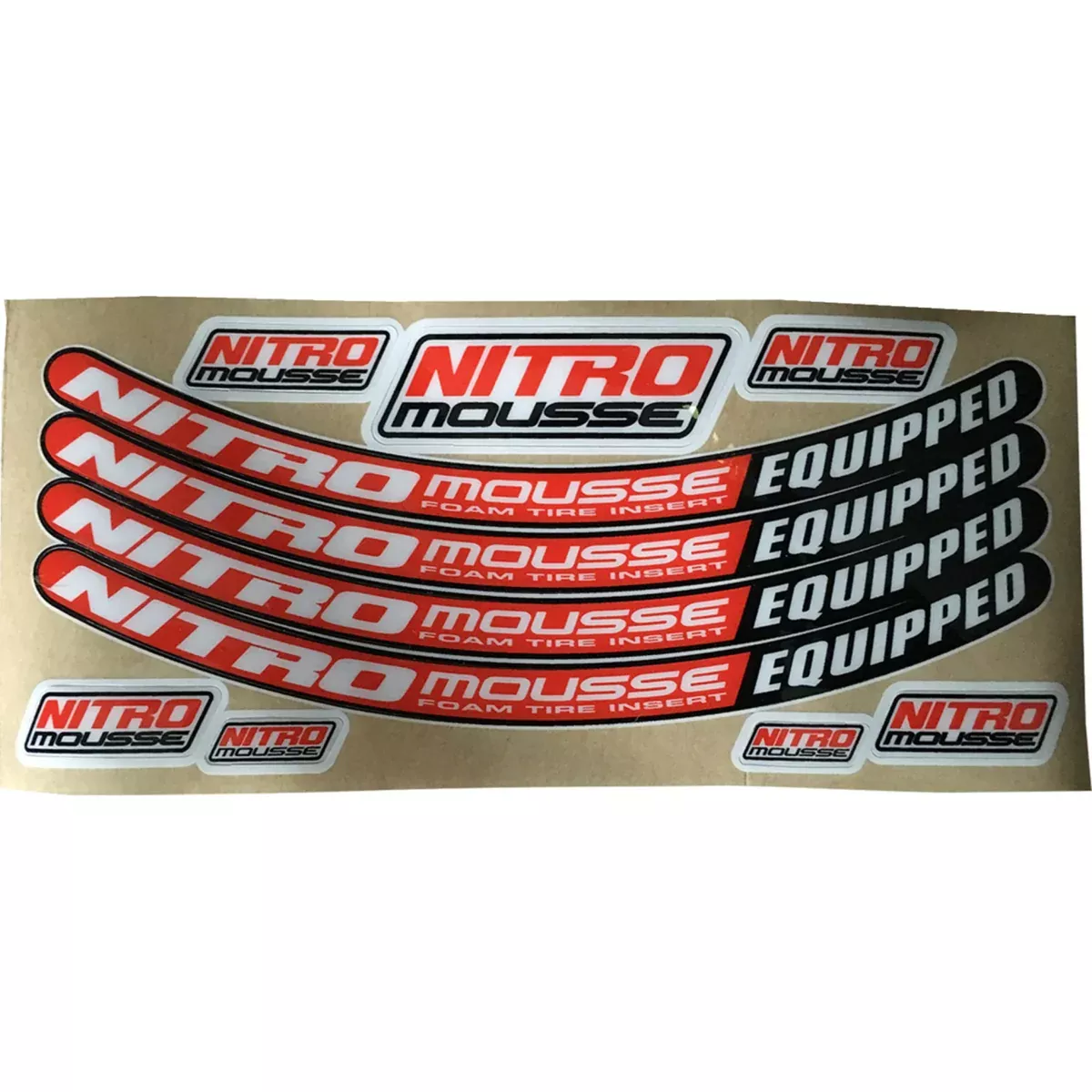 NITROMOUSSE 4320-2568 NMSK1 Sticker Kit nitromousse
