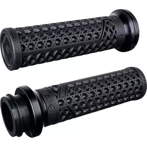 ODI x VANS Waffle Lock-On Grips for Harley Dual Cable
