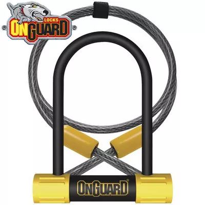 On Guard Bulldog Series Mini DT #8015 Bike Lock