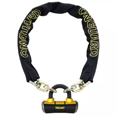 On Guard Mastiff Series #8019 Bike Lock w/3.5' Chain