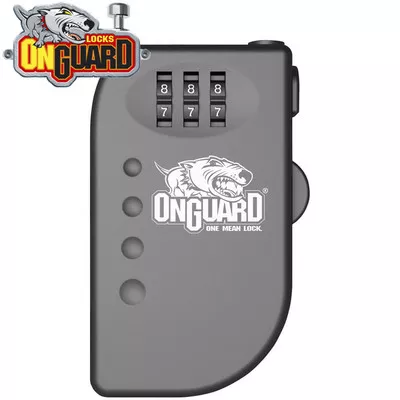 On Guard Terrier Roller Cable Combination Lock