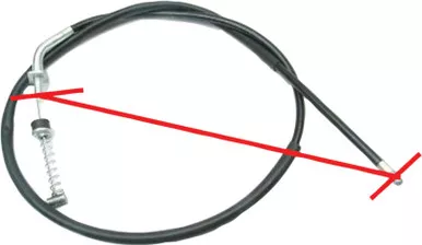 Outside Brake Cable B1 44" - B1-440