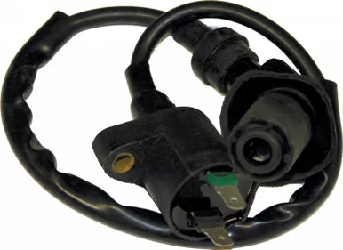 Outside Ignition Coil 4-Stroke Gy6 50Cc, 14" Wire - 08-0303