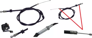 Outside Throttle Cable T3 31" - T3-310