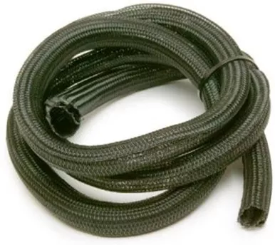 Painless Wiring 70916 PowerBraid Split Braided Sleeving, 1" Diameter, Black