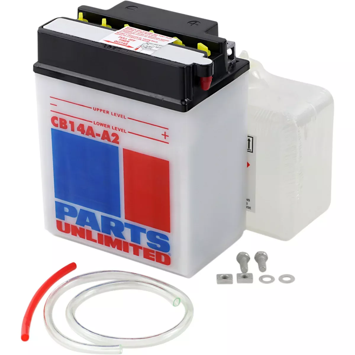 Parts Unlimited Battery For Yamaha Bear Tracker / Bruin / Big Bear / 250 Big Bear 1999-2010 | Ducati Scrambler 250 1985-1986 | Honda 200 Big Red 1984