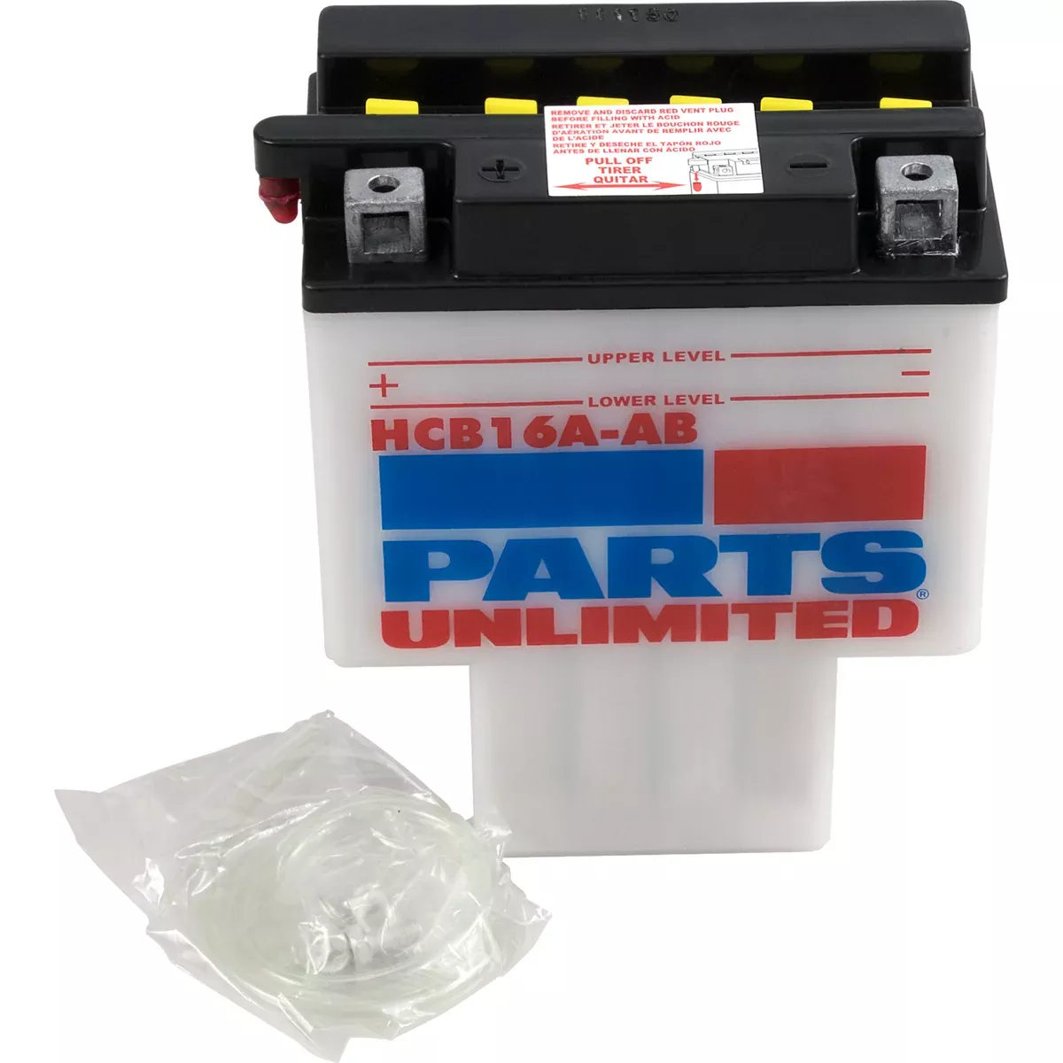 PARTS UNLIMITED RCB16A-AB Heavy-Duty Battery Battery - HYB16A-AB