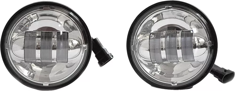 Pathfinder 4.5″ Led Passing Lamps Chrome High Definition-226-0018
