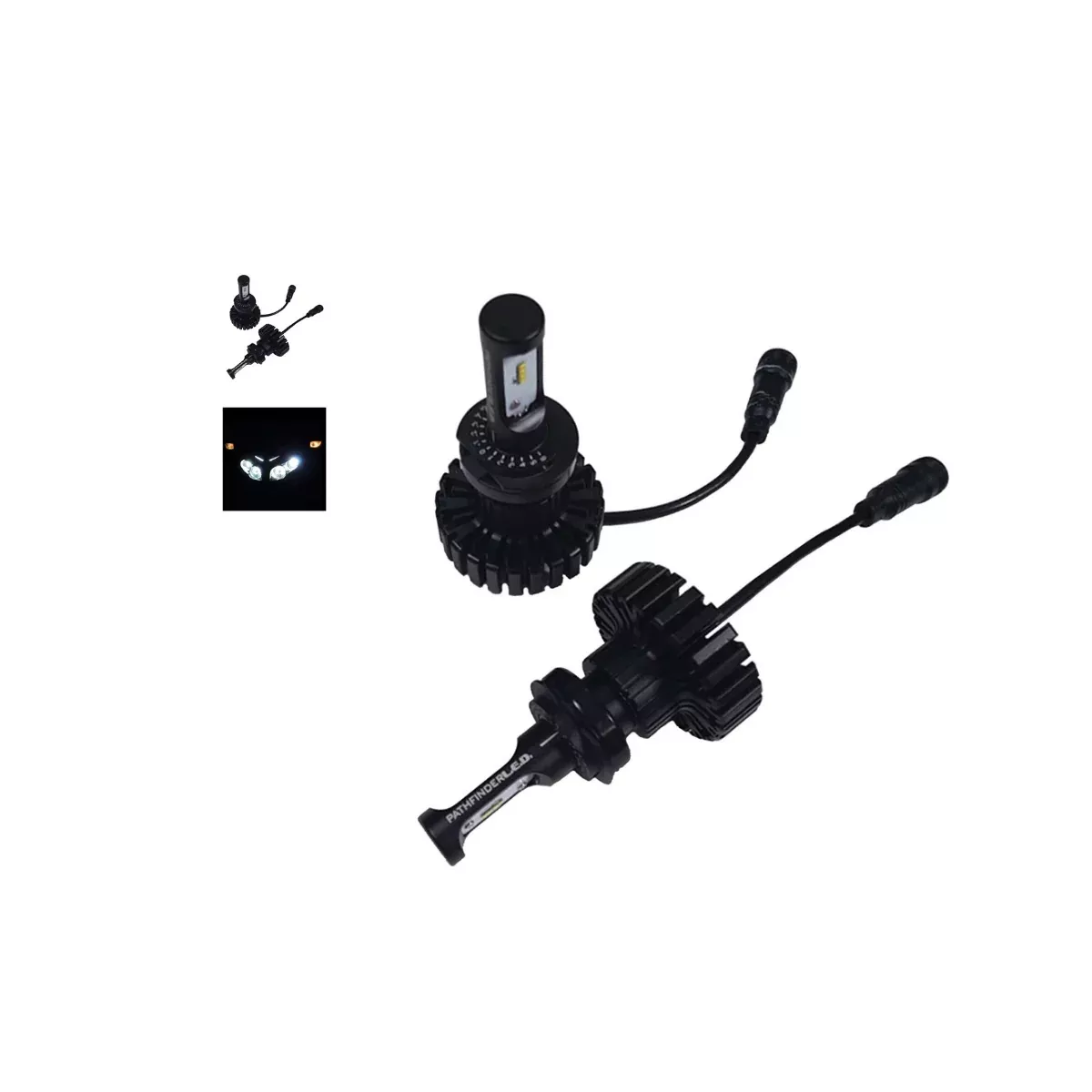 Pathfinder Led Headlight Kit Bright White Hon-226-0054