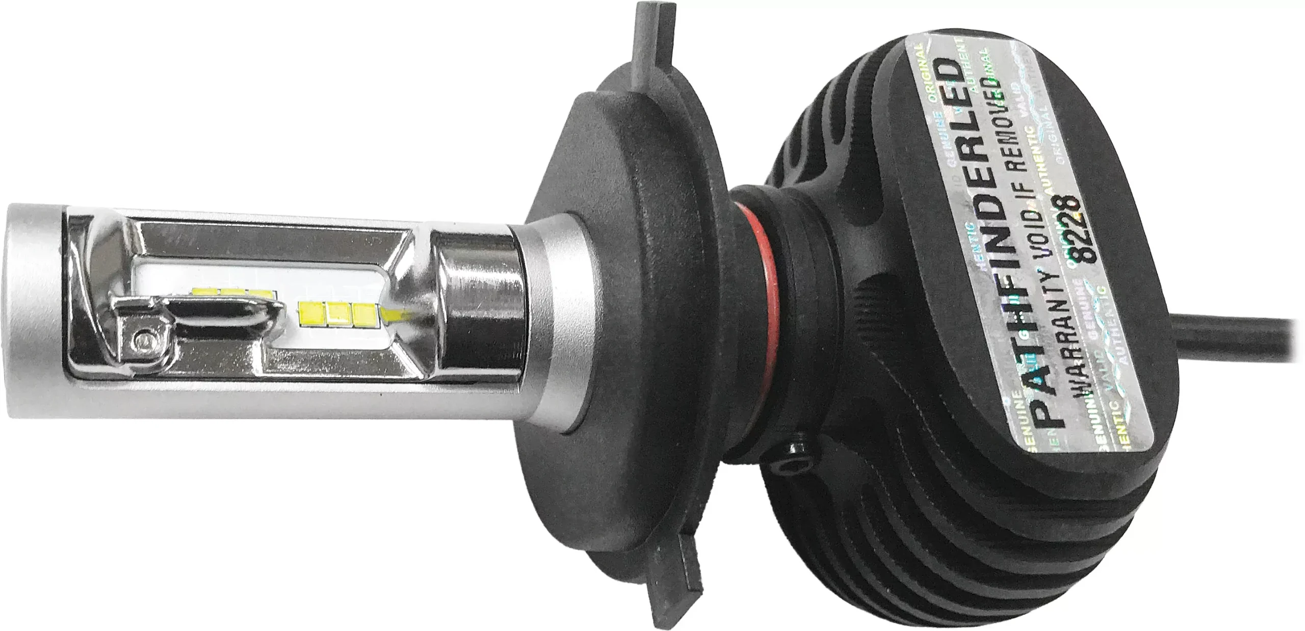 Pathfinder Rugged Fanless Led H4 Bulb 4000lm-226-0038