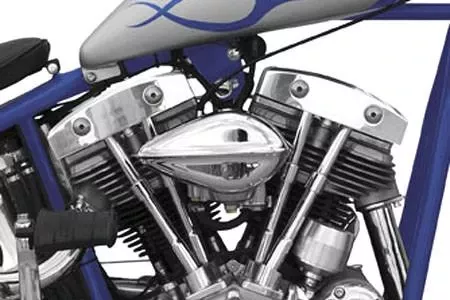 Paughco Teardrop Air Cleaner Assemblies for Keihin CV Carbs & '01-07 Delphi FI Systems -Ribbed
