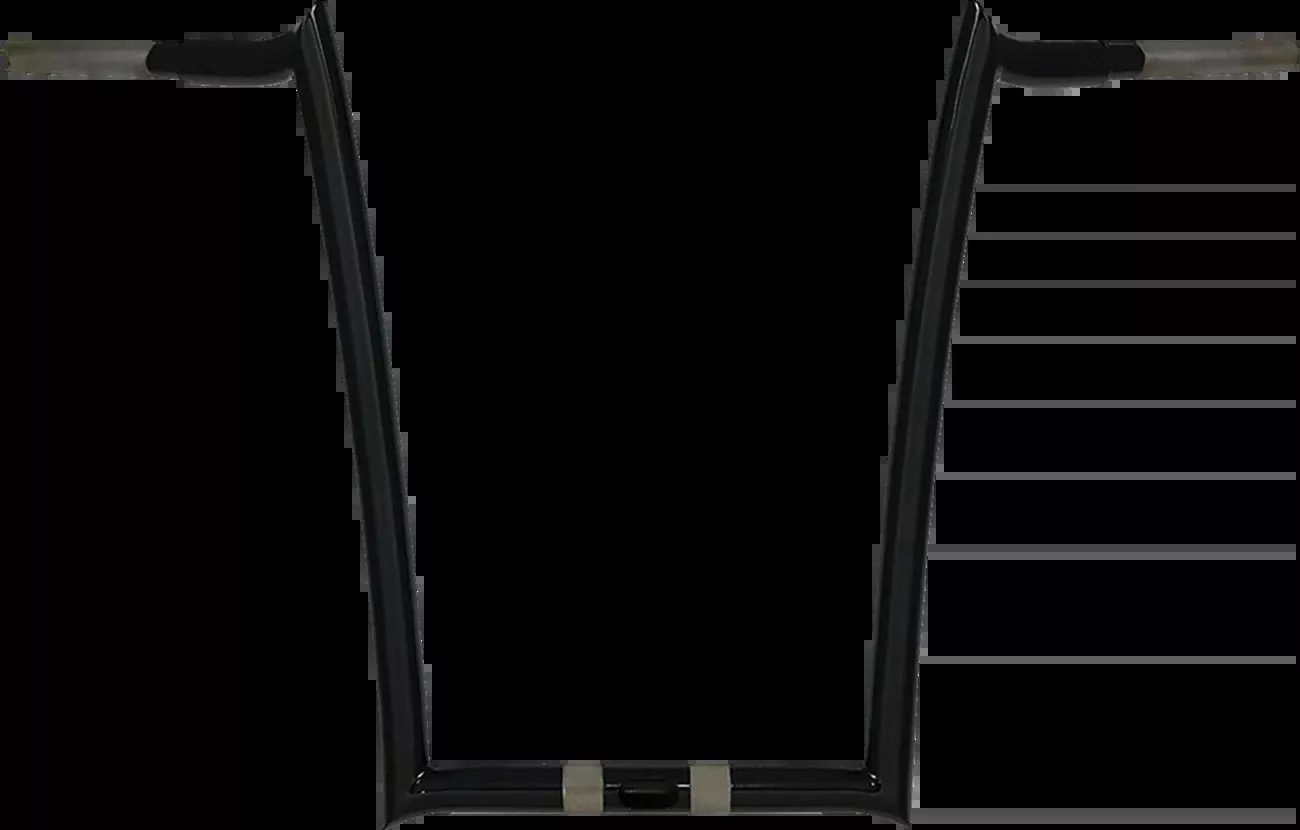 Paul Yaffe Bagger Nation 1-1/4″ Monkey Drag Bar Handlebar – 16″ – Black