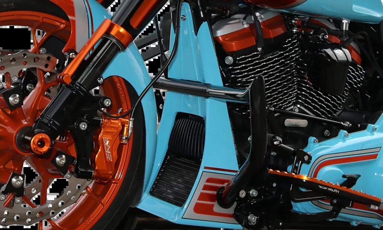 Paul Yaffe Bagger Nation Chin Spoiler Swoop – 2 Pc – Harley-Davidson – Touring ’09-’16