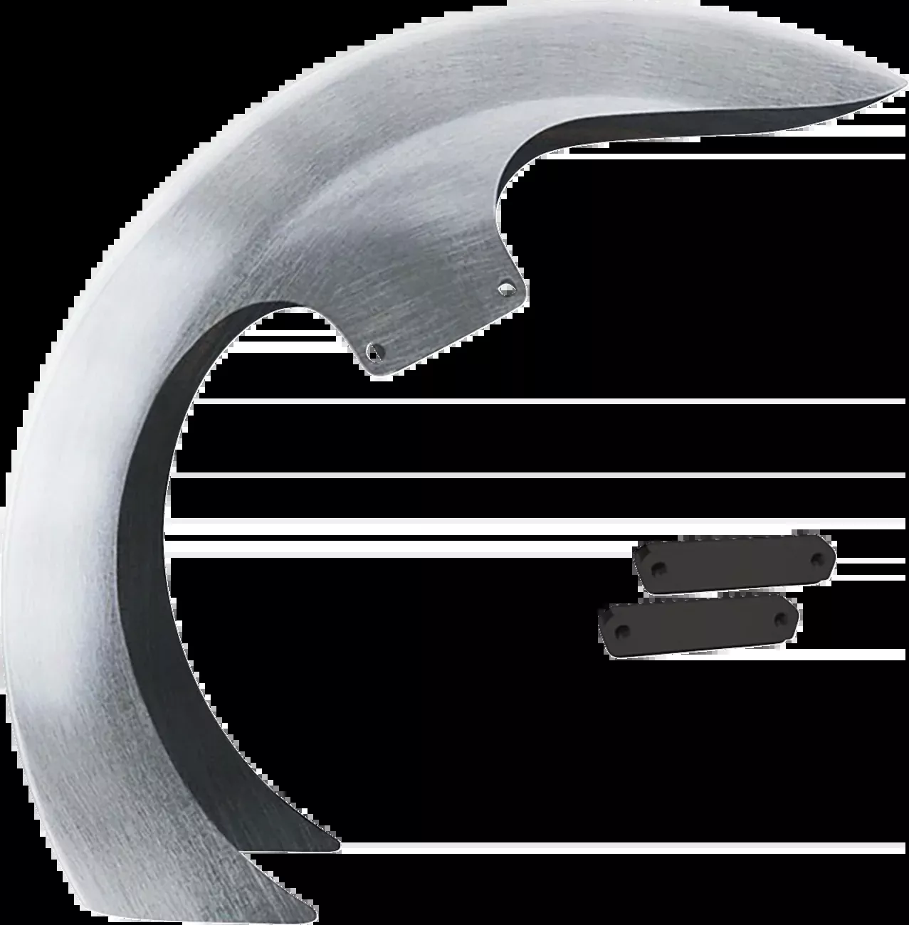 Paul Yaffe Bagger Nation DEI Front Fender – 26″ Wheel – With Black Adapters – Touring Models