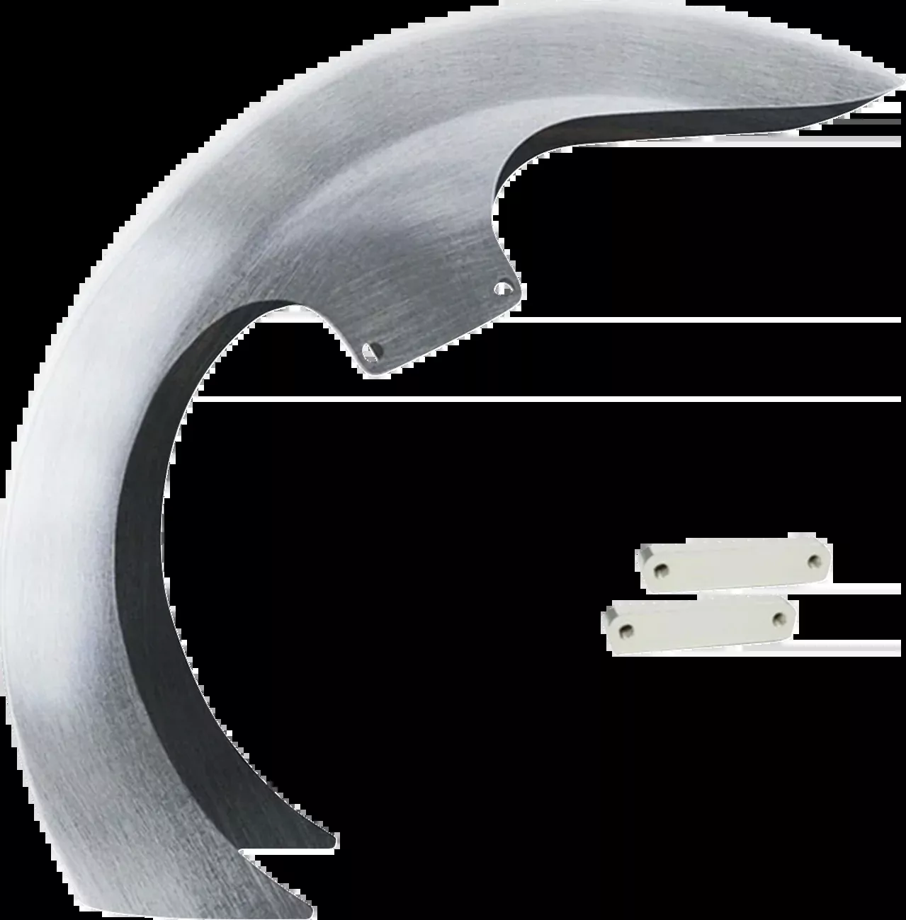 Paul Yaffe Bagger Nation DEI Front Fender - 26" Wheel - With Chrome Adapters - Touring Models
