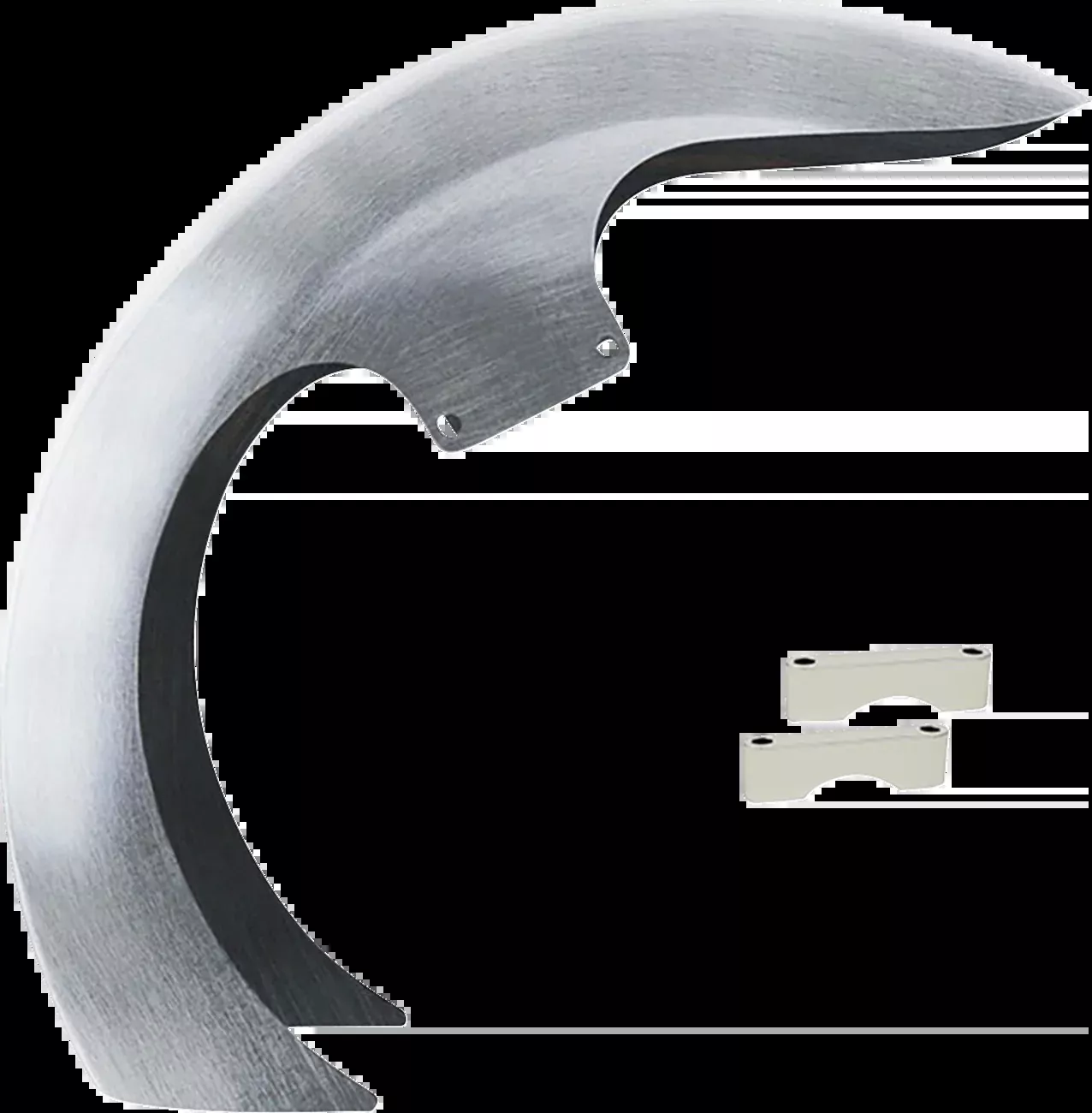 Paul Yaffe Bagger Nation DEI Front Fender – 26″ Wheel – With Chrome Adapters