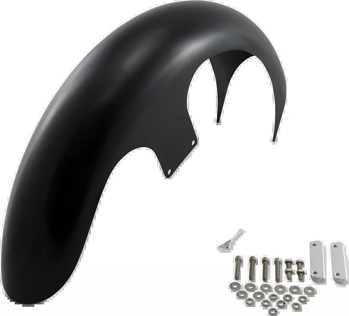 Paul Yaffe Bagger Nation DEI Front Fender – 26″ Wheel – With Satin Adapters – Touring Models