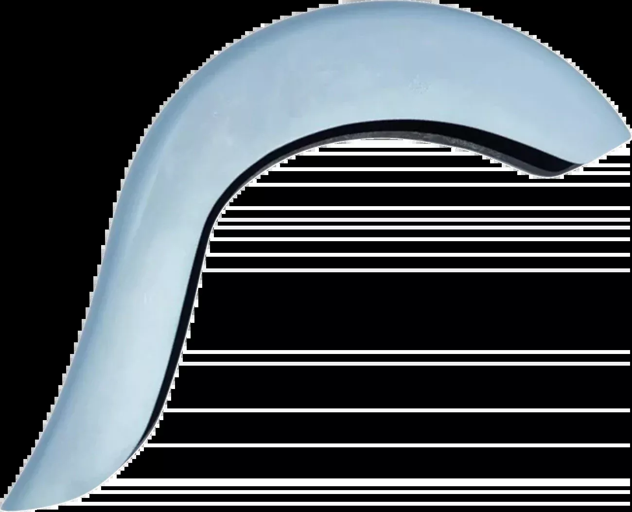 Paul Yaffe Bagger Nation El Rey Rear Fender – Smooth – HD Softail