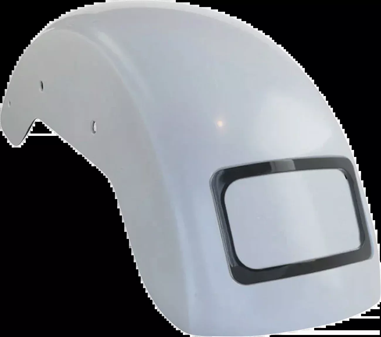Paul Yaffe Bagger Nation The Fix Rear Fender - Black Frame Plate - HD Softail '18-'24