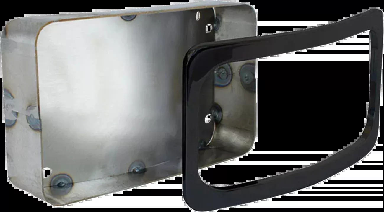 Paul Yaffe Bagger Nation License Plate Box – Black